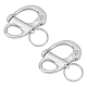 Unicraftale Fixed Bail Snap Shackle Stainless Steel Quick Release Fixed Spring Shackle STAS-UN0014-72P-1