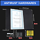 Acrylic Certificate Display Frame Set HJEW-WH0014-28-5