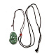 Ожерелья с подвесками из натурального жадеита G-H306-05-04-2