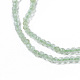 Chapelets de perles en préhnite naturelle G-F596-30-3mm-3