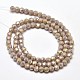 Faceted Round Full Rainbow Plated Electroplate Glass Beads Strands EGLA-J130-FR01-2