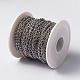 304 Stainless Steel Textured Cable Chains CHS-H007-46P-2