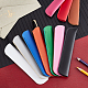 CHGCRAFT 10Pcs 10 Colors PU Leather Pen Case AJEW-CA0002-25-4