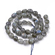 Chapelets de perles en labradorite naturelle  X-G-Q952-12-6x8-2