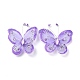 Accessori per costumi in garza di polvere di glitter farfalla DIY-WH0308-126B-1