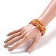 Стрейч браслеты из натуральных смешанных камней чипсы X-BJEW-JB05644-3