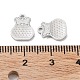 Rhodium Plated 925 Sterling Silver Charms STER-C003-09P-3