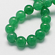 Chapelets de perles de jade naturel G-R165-12mm-14-2