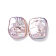 Perlas de perlas naturales keshi PEAR-P003-37-1