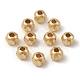 Rack Plating Brass Beads KK-G452-40G-3