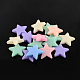 Star Solid Color Opaque Acrylic Beads SACR-S037-M07-1