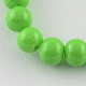 Painted Glass Beads Strands X-DGLA-S071-10mm-20-1