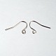Crochets de boucles d'oreilles en fer X-IFIN-N3297-02-1