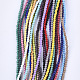 Spray Painted Non-magnetic Synthetic Hematite Beads Strands G-T124-12A-2