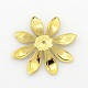 8 hierro -petal casquillos del grano de la flor X-IFIN-M008-01G-2
