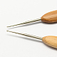 Бамбуковой ручкой железа крючок иглы TOOL-R034-1.0mm-2