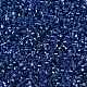 シリンダーシードビーズ  銀並ぶ  丸い穴  均一サイズ  ブルー  2x1.5mm  穴：0.8mm  約888個/10g X-SEED-H001-G12-4