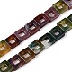 Природного индийского агата бисер нитей G-N342-102D-2