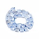 Chapelets de perles en agate avec dentelle bleue naturelle G-F725-22-2