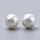 Perles nacrées en coquilles BSHE-T008-4mm-2
