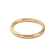 201 anillo de acero inoxidable simple y fino para mujer. RJEW-I089-27G-2
