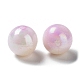 Perles acryliques opaques bicolores SACR-P024-01B-W12-2