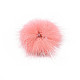 フェイクミンクのファーボール装飾  ポンポムボール  DIYクラフト用  ピンク  3~3.5cm  80個/ボードについて FIND-S267-3.5cm-13-4