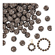 100 шт. бусины из полимерной глины со стразами RB-PH0001-43C-7