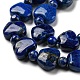 Natural Lapis Lazuli Beads Strands G-C062-A04-01-4