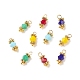 Glass Charms PALLOY-JF01735-1