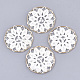 Décorations de pendentif tissées en polycoton (polyester coton) FIND-Q078-12J-1