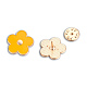 Emaille-Anstecknadel in Blütenform JEWB-N007-231-3