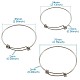 Fabrication de bracelets en 304 acier inoxydable STAS-TA0004-08-9