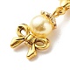 Decoraciones colgantes de perlas de imitación acrílicas X1-HJEW-JM00708-3