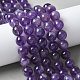 Natürlichen Amethyst Perlen Stränge&nbsp;G-R446-10mm-21-A-3