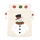 Bolso de tela de tela de algodón con tema navideño ABAG-H104-A02-2
