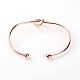 Brazaletes de puño de hierro&nbsp;LS-BJEW-WH0011-09-2