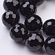 Dyed Natural Black Onyx Bead Strands G-E302-078C-20mm-3