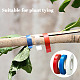 AHANDMAKER 6Rolls 3 Colors Stretchable Garden Grafting Plastic Tape AJEW-GA0002-78-6