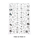 Laser Hot Stamping Nail Art Stickers Decals MRMJ-R088-33-R086-01-2