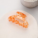 Transparent Floral Pattern Acrylic Claw Hair Clips PW23031335073-1