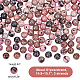 NBEADS 3 Strands About 183 Pcs Natural Rhodonite Beads G-NB0003-45-4