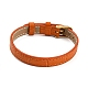 Bracelets de montre texturés en cuir AJEW-K232-01G-06-2