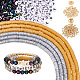 PandaHall Elite DIY Letter Beads Jewelry Making Finding Kit DIY-PH0010-58-1