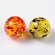 Resin Round Beads X-RB660Y-2