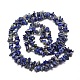 Naturales lapis lazuli hebras de abalorios de chips G-M205-14-2