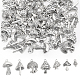 Globleland 80 pièces 7 pendentifs en alliage de style tibétain FIND-GL0001-46-1