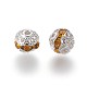 Perline strass in Ottone RB-A011-6mm-17S-2