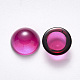 Transparent Spray Painted Glass Cabochons GLAA-S190-013C-G06-2