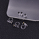 Plastic Clip-on Earring Findings X-KY-P007-M05-1